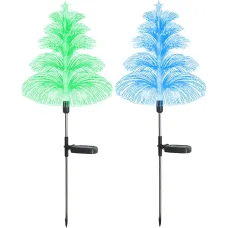 Солнечная пятислойная Рождественская елка в форме медузы • Уличный декоративные светильник медуза