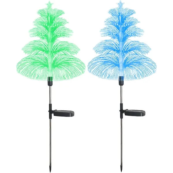 Солнечная пятислойная Рождественская елка в форме медузы • Уличный декоративные светильник медуза