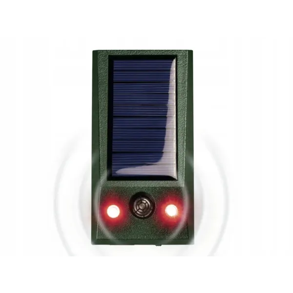 Солнечный ультразвуковой отпугиватель животных • Ультразвуковой отпугиватель животных на солнечной батарее