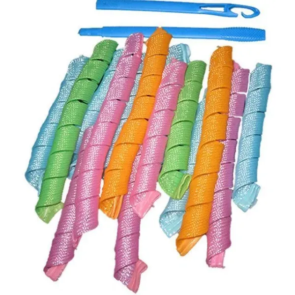 Волшебные бигуди Hair Wavz для волос любой длины ∙ Спиральные бигуди для легкого создания локонов