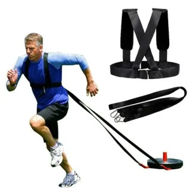 Спортивные ремни – упряжка для спорта Fitness Sled Harness ∙ Фитнес ремень для силовых тренировок