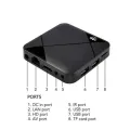 Стационарная игровая приставка консоль micro USB 2 джойстика M8MINI ∙ Игра ТВ приставка Smart Box Gamepad M8 Mini 64GB с беспроводными джойстиками