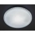 Потолочная светодиодная люстра X-598 50х8х50 см с пультом • Круглая LED-люстра для спальни, кухни, гостиной и современного интерьера