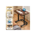 Столик для ноутбука Dash XBC-1-01 Brown • Регулируемый компьютерный стол 60×40 см на колесах для работы, учебы и планшета