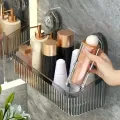 Стильный пластиковый однослойный органайзер-полка для ванной LY-929•Пластиковая однослойная полка-органайзер для ванной