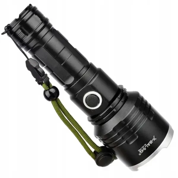 Сверхмощный аккумуляторный фонарь Bailong BL-531-P90 Ударопрочный ручной фонарик