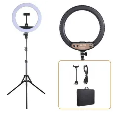 Светодиодная кольцевая LED лампа ZB-R14 (1 крепл.тел.) 220V (35см) | Портативная лампа для селфи без штатива Светодиодная кольцевая LED лампа ZB-R14 (1 крепл.тел.) 220V (35см) | Портативная лампа для селфи без штатива