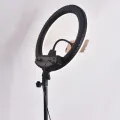 Светодиодная кольцевая LED лампа ZB-R14 (1 крепл.тел.) 220V (35см) | Портативная лампа для селфи без штатива