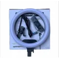 Светодиодная кольцевая селфи LED лампа с пультом AL-33 (33 см) | Кольцевой свет для телефона, видео, фото