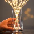 Світлодіодна береза Karaman KAR302, гілка 75 см з 50 LED • Настільний декор з теплим білим світлом, вимикачем на корпусі, для вази та святкового столу
