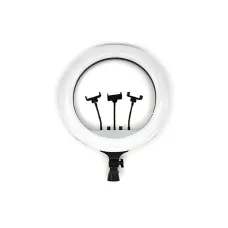 Светодиодная кольцевая лампа для селфи 54 см / Светодиодная лампа с пультом + сумка (RL-21)