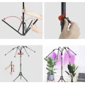 Светодиодная лампа для фотосинтеза растений с 4 линиями освещения на штативе • LED-лампа для роста рассады и комнатных растений с 4 линиями