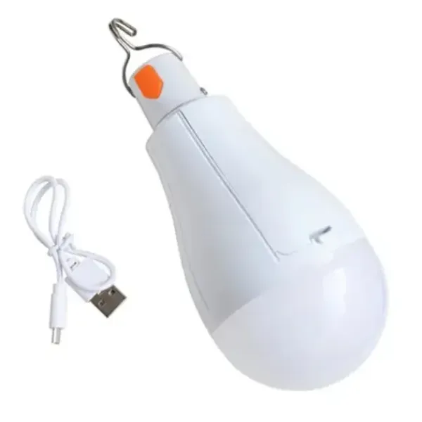 Светодиодная перезаряжаемая лампа · Аварийная лампочка с аккумулятором 18650 20w E27