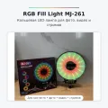 Светодиодная LED лампа MJ-261 кольцевая RGB 26 см с USB подключением • Кольцевая лампа MJ-261 для фото, видео, селфи, стримов, TikTok и съемки контента