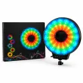 Светодиодная LED лампа MJ-321 кольцевая RGB 35 см с USB подключением • Кольцевая лампа MJ-321 для фото, видео, селфи, стримов, TikTok и съемки контента