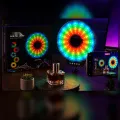 Світлодіодна LED лампа MJ-451 кільцева RGB 45 см зі  і пультом керування • Кільцева лампа MJ-451 для фото, відео, селфі, стримів, TikTok і зйомки контенту