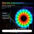 Світлодіодна LED лампа MJ-451 кільцева RGB 45 см зі  і пультом керування • Кільцева лампа MJ-451 для фото, відео, селфі, стримів, TikTok і зйомки контенту
