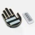 Светодиодная LED рука с жестами для авто Hand Light с пультом управления • Автомобильная LED подсветка на стекло