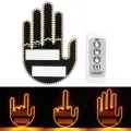 Светодиодная LED рука с жестами для авто Hand Light с пультом управления • Автомобильная LED подсветка на стекло