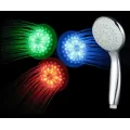 Светодиодная насадка для душа Led Shower Душевая лейка с подсветкой, меняющейся от температуры воды