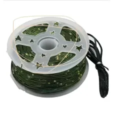 Светодиодная USB гирлянда проволока Роса 1000 LED 100 метров • Гирлянда Капля росы для декора дома офиса и улицы