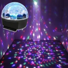 Светодиодный диско шар Led Party Light Magic Ball RGB цветомузыка с пультом ДУ