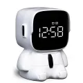 Будильник светодиодный электронный Robot Clock • Музыкальный будильник робот с LED-дисплеем и USB-питанием