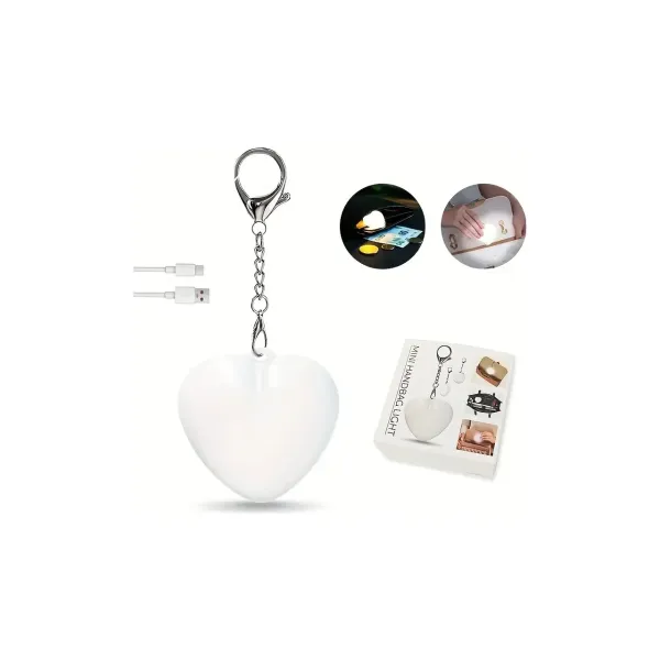 Светодиодный светильник в форме сердца с сенсорным датчиком • Сенсорный светильник в форме сердца