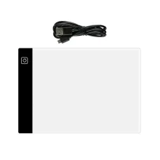 Световой планшет для рисования и копирования изображений A4 · Художественная доска с подсветкой