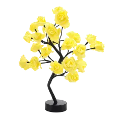 Светильник «Дерево с розами» 33 см • Декоративный LED-светильник в виде дерева с розами Светильник «Дерево с розами» 33 см • Декоративный LED-светильник в виде дерева с розами