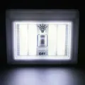 Світильник із тумблером HY-604 • Бездротовий світлодіодний світильник COB Light Switch HY-604 на батарейках із магнітним кріпленням для шафи, коридору, гаража та дому