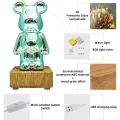 Светильник Медведь 3D светодиодный · Ночник RGB разноцветный · Настольная USB лампа для детской комнаты