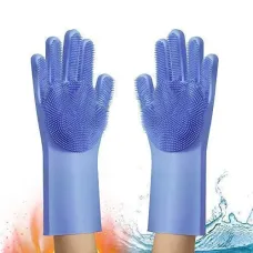 Силиконовые многофункциональные перчатки для мытья и чистки Magic Silicone Gloves PR3 Силиконовые многофункциональные перчатки для мытья и чистки Magic Silicone Gloves PR3