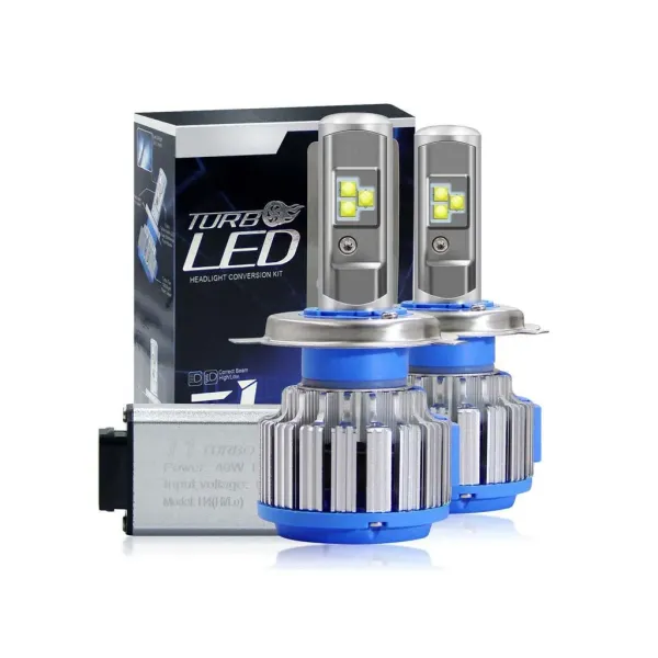 T1-H4 Светодиодные автомобильные лампы - огни Led Xenon Ксенон