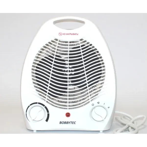 Тепловентилятор электрический обогреватель – дуйка для дома BOBBYTEC PFH-103, 2000 Вт