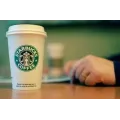 Термокружка керамическая Стакан белый StarBucks HY101 PR1