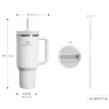 Термокружка Stanley Quencher H2.0 FlowState 1,18 л • Вакуумная кружка с крышкой 3-в-1 и трубочкой