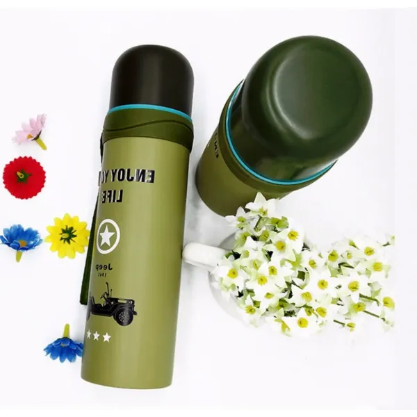 Термос из нержавеющей стали Jeep | спортивная бутылка Джип PR4