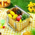 Термосумка для пляжа и пикника 35×20×20 см • Сумка-холодильник для продуктов, напитков, отдыха, дороги и кемпинга