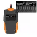 Тестер акумуляторів E-FAST TK-100 12/24 В • Цифровий автомобільний аналізатор АКБ 26X-313 з LCD-дисплеєм для перевірки CCA, SOC, SOH та опору