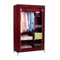 Тканевый шкаф для вещей Storage Wardrobe 88105 складной гардероб 2 секции, 105 х 45 х 170 см