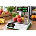 Торговые весы Crownberg CB-5008 до 50 кг • Электронные весы Crownberg CB-5008 с расчетом цены, аккумулятором и металлическими кнопками