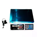 Торговые электронные весы RIAS Digital Pricing до 40 кг • Настольные весы с расчетом цены для магазина, рынка и склада