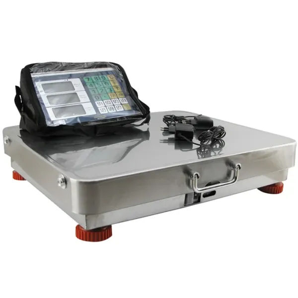 Торговые электронные весы Crownberg CB-350 с Wifi, до 350 кг (нержавейка) 42x52 см CG15 PR5