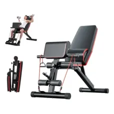 Тренажер для спины и пресса с регулируемой спинкой YSC-02 • Скамья тренажер для дома регулируемая YSC-02