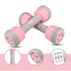 Тренажерные гантели - массажер для тела Multifunctional massage dumbbells ∙ Разборные массажные гантели с регулировкой веса и нагрузки