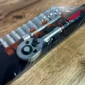 Трещотка с набором головок 10 в 1 1/4″ для авто и ремонта • Набор торцевых головок 4–13 мм с реверсивной трещоткой и удлинителем