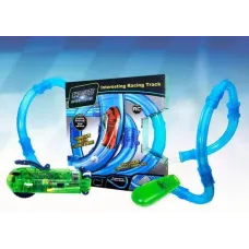 Трубопроводный автомобильный трек · Гонки в трубе Chariots Speed Pipes · Трубопроводные гонки – автотрек 37 деталей