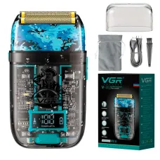 Триммер для волос VGR V-352 • Аккумуляторная машинка для стрижки Hair Clippers V-352, шейвер для бороды, усов и окантовки Триммер для волос VGR V-352 • Аккумуляторная машинка для стрижки Hair Clippers V-352, шейвер для бороды, усов и окантовки
