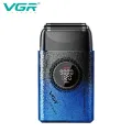 Триммер для волос VGR V-377 синий • Аккумуляторная машинка для стрижки Hair Clippers V-377, шейвер для бороды, усов и окантовки